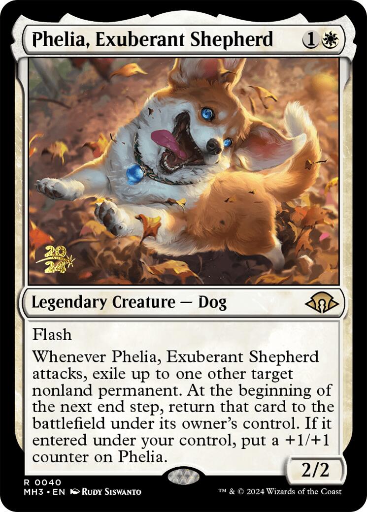 Phelia, Exuberant Shepherd [Modern Horizons 3 Prerelease Promos] | PLUS EV GAMES 