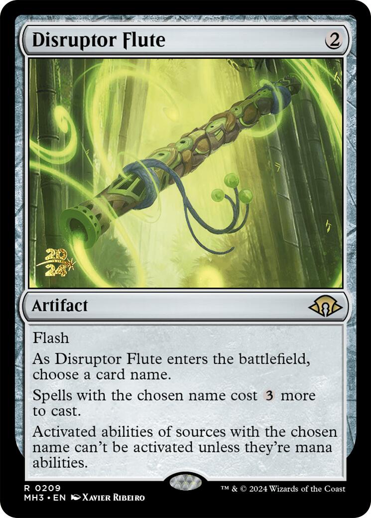 Disruptor Flute [Modern Horizons 3 Prerelease Promos] | PLUS EV GAMES 