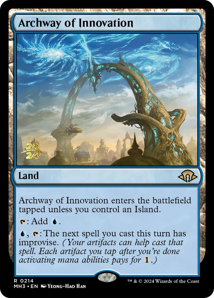 Archway of Innovation [Modern Horizons 3 Prerelease Promos] | PLUS EV GAMES 