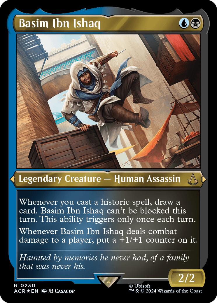 Basim Ibn Ishaq (Foil Etched) [Assassin's Creed] | PLUS EV GAMES 