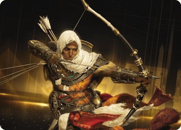 Bayek of Siwa Art Card [Assassin's Creed Art Series] | PLUS EV GAMES 