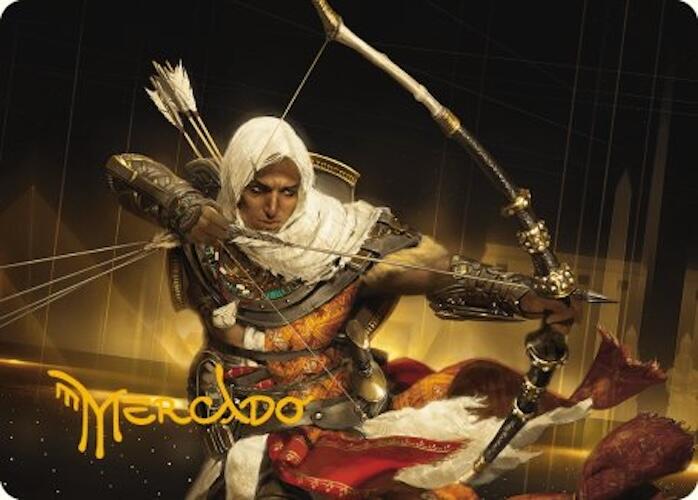 Bayek of Siwa Art Card (Gold-Stamped Signature) [Assassin's Creed Art Series] | PLUS EV GAMES 