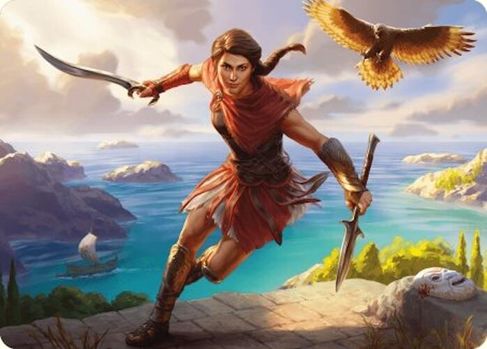 Kassandra, Eagle Bearer Art Card [Assassin's Creed Art Series] | PLUS EV GAMES 