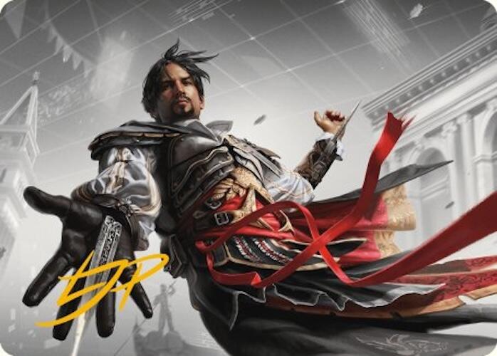 Ezio Auditore da Firenze Art Card (Gold-Stamped Signature) [Assassin's Creed Art Series] | PLUS EV GAMES 