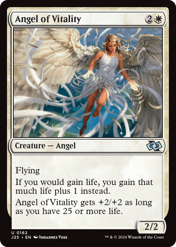 Angel of Vitality [Foundations Jumpstart] | PLUS EV GAMES 