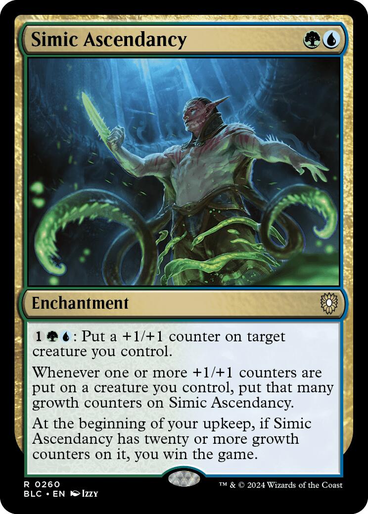 Simic Ascendancy [Bloomburrow Commander] | PLUS EV GAMES 