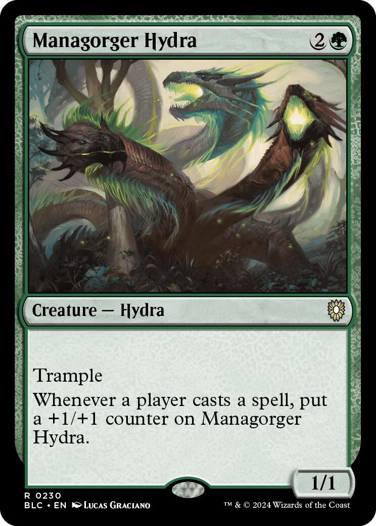 Managorger Hydra [Bloomburrow Commander] | PLUS EV GAMES 