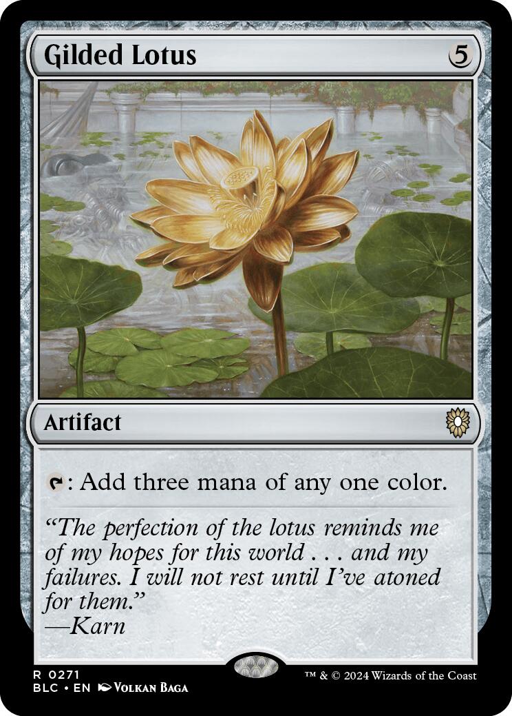 Gilded Lotus [Bloomburrow Commander] | PLUS EV GAMES 