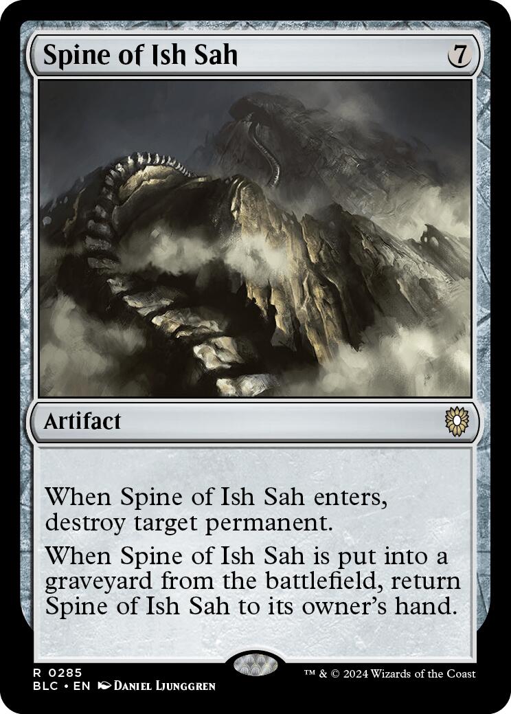 Spine of Ish Sah [Bloomburrow Commander] | PLUS EV GAMES 