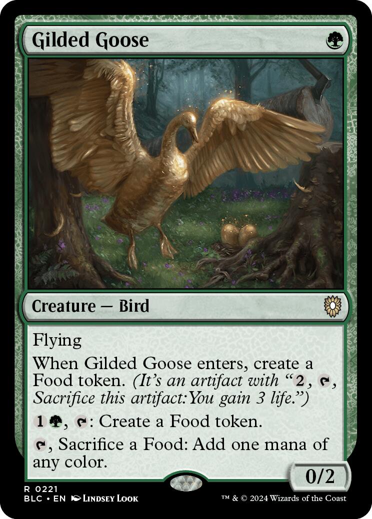 Gilded Goose [Bloomburrow Commander] | PLUS EV GAMES 