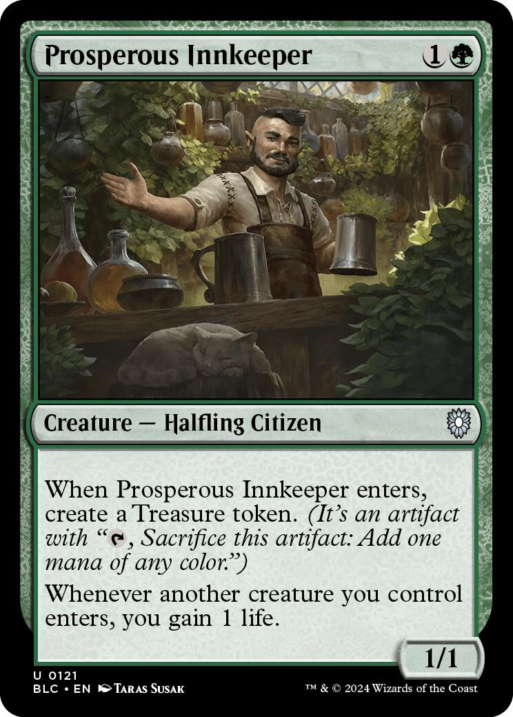 Prosperous Innkeeper [Bloomburrow Commander] | PLUS EV GAMES 