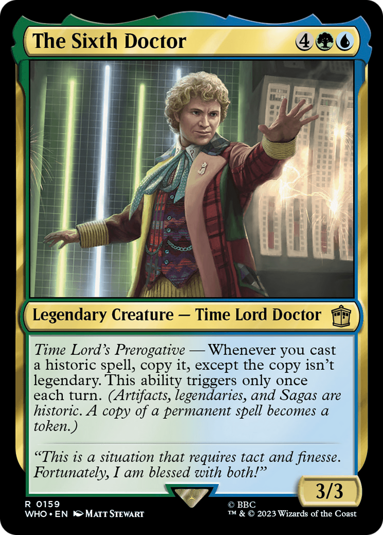 The Sixth Doctor [Doctor Who] | PLUS EV GAMES 