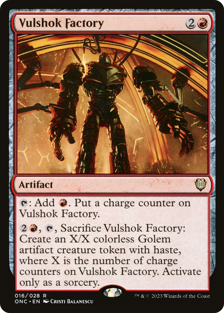 Vulshok Factory [Phyrexia: All Will Be One Commander] | PLUS EV GAMES 