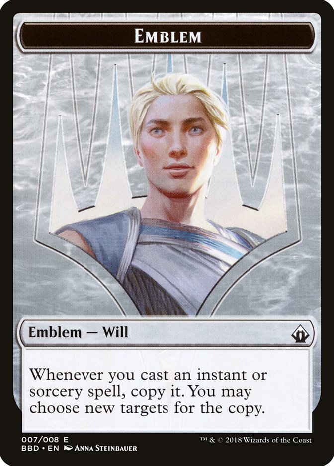 Will Kenrith Emblem [Battlebond Tokens] | PLUS EV GAMES 