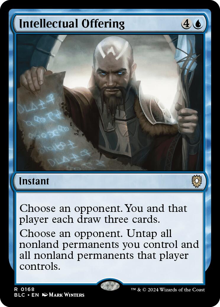Intellectual Offering [Bloomburrow Commander] | PLUS EV GAMES 