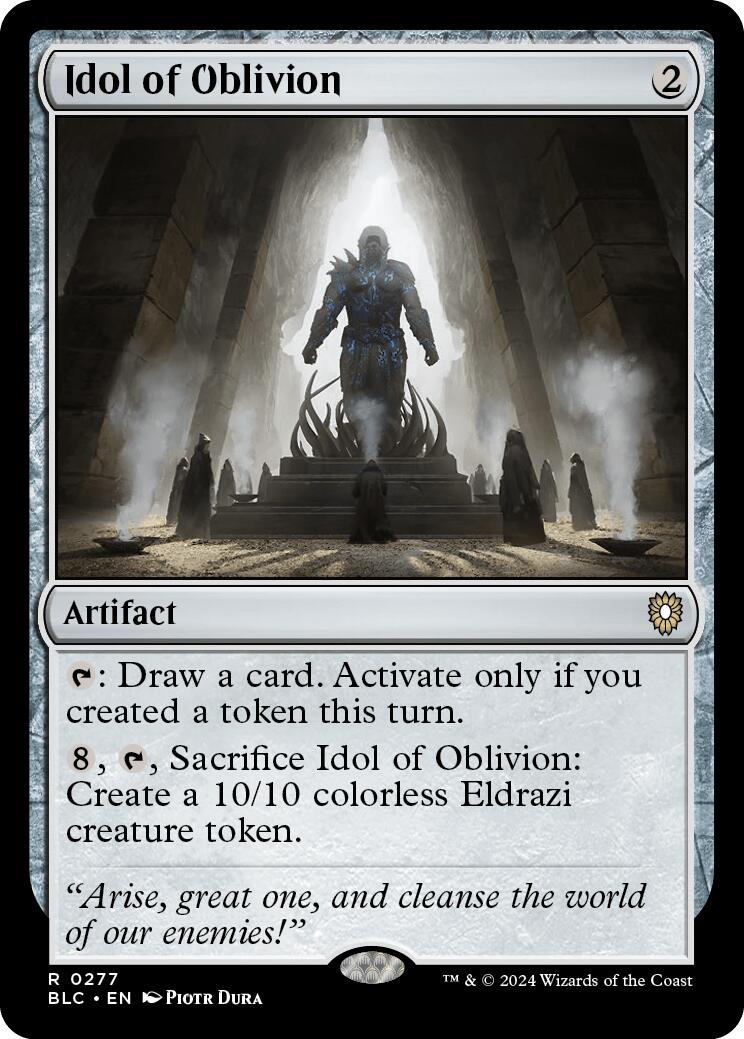 Idol of Oblivion [Bloomburrow Commander] | PLUS EV GAMES 