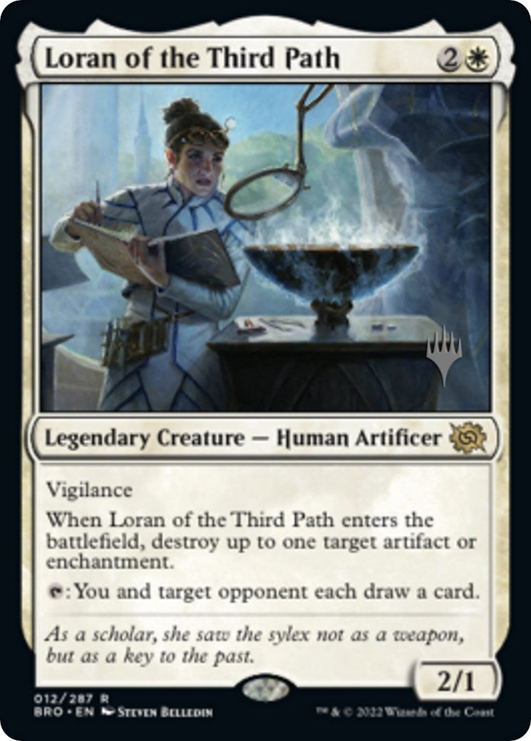 Loran of the Third Path (Promo Pack) [The Brothers' War Promos] | PLUS EV GAMES 