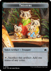 Cat // Treasure Double-Sided Token [Bloomburrow Commander Tokens] | PLUS EV GAMES 