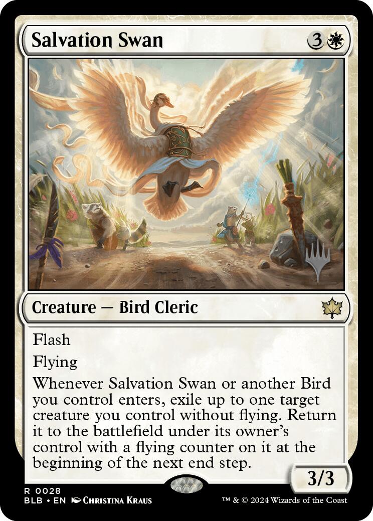 Salvation Swan (Promo Pack) [Bloomburrow Promos] | PLUS EV GAMES 