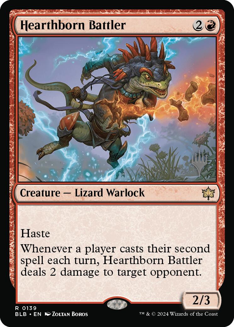 Hearthborn Battler (Promo Pack) [Bloomburrow Promos] | PLUS EV GAMES 