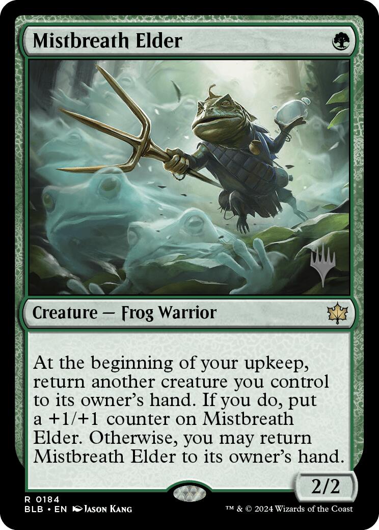 Mistbreath Elder (Promo Pack) [Bloomburrow Promos] | PLUS EV GAMES 