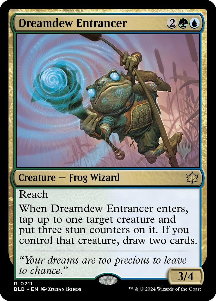 Dreamdew Entrancer (Promo Pack) [Bloomburrow Promos] | PLUS EV GAMES 