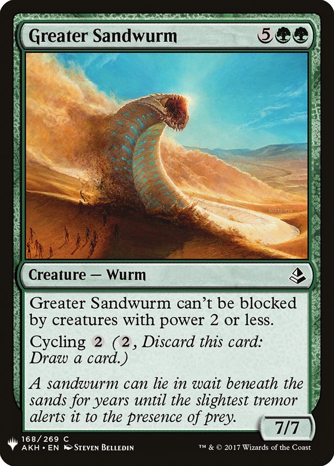 Greater Sandwurm [Mystery Booster] | PLUS EV GAMES 