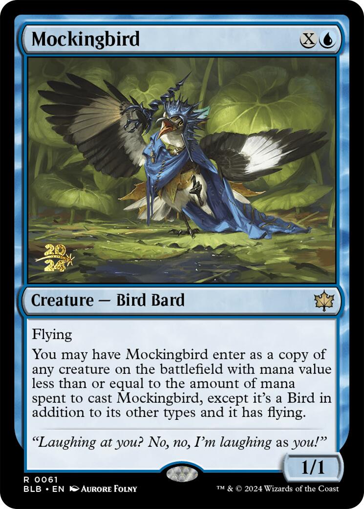 Mockingbird [Bloomburrow Prerelease Promos] | PLUS EV GAMES 