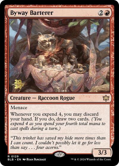 Byway Barterer [Bloomburrow Prerelease Promos] | PLUS EV GAMES 