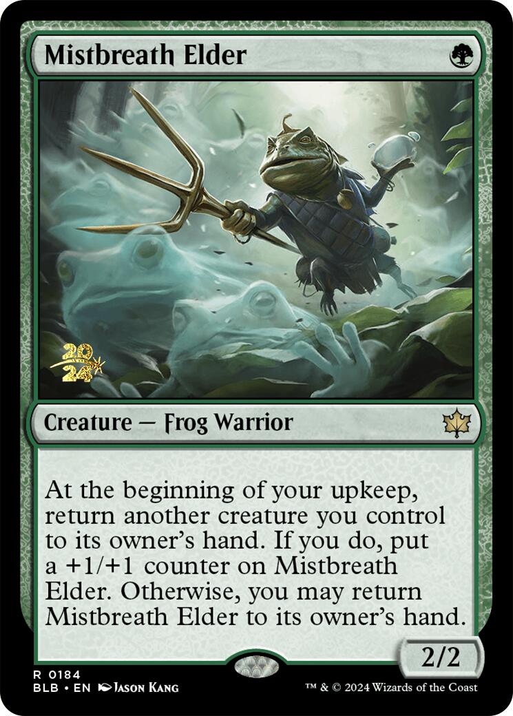 Mistbreath Elder [Bloomburrow Prerelease Promos] | PLUS EV GAMES 