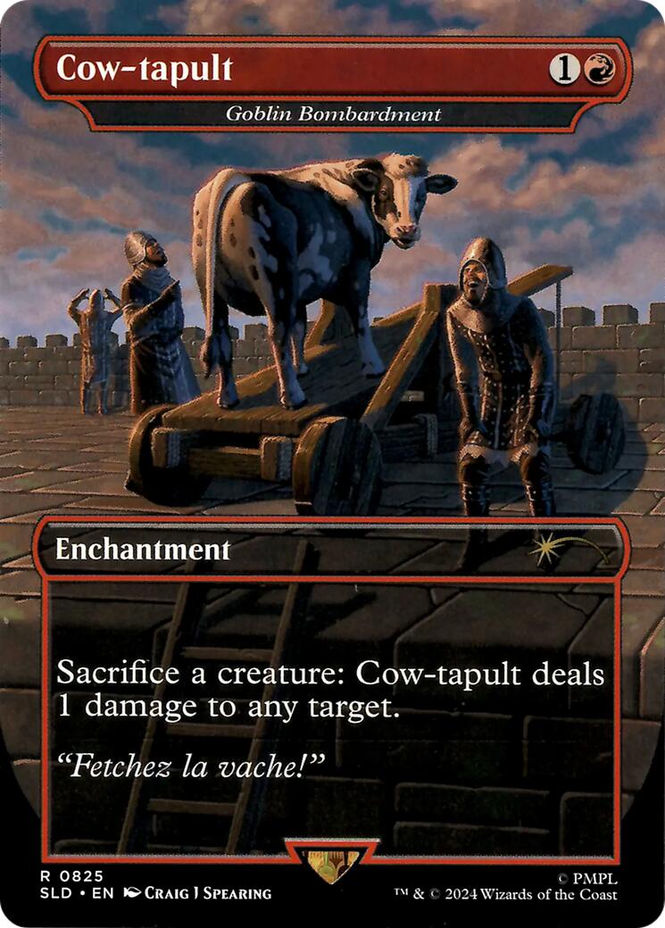 Cow-tapult - Goblin Bombardment [Secret Lair Drop Series] | PLUS EV GAMES 