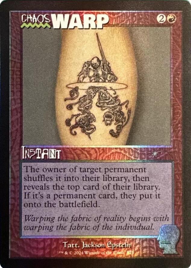 Chaos Warp (Rainbow Foil) [Secret Lair Drop Series] | PLUS EV GAMES 