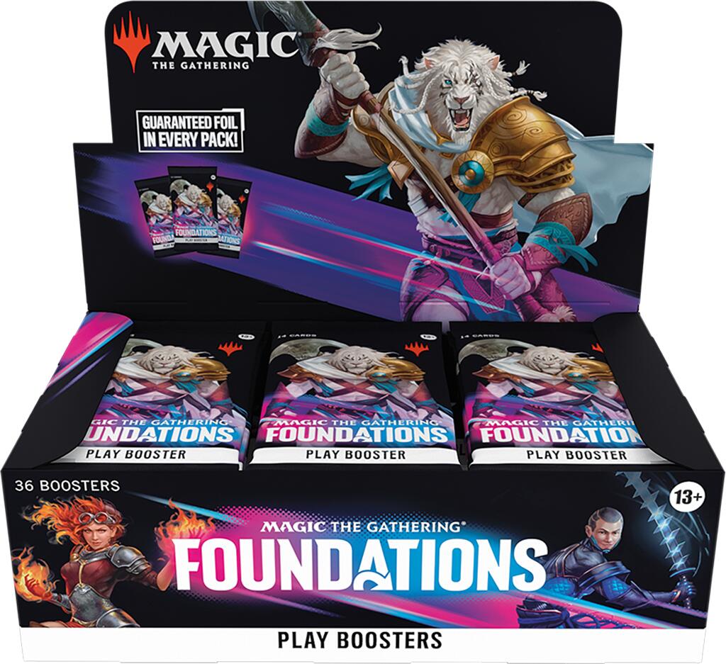 Foundations - Play Booster Display | PLUS EV GAMES 