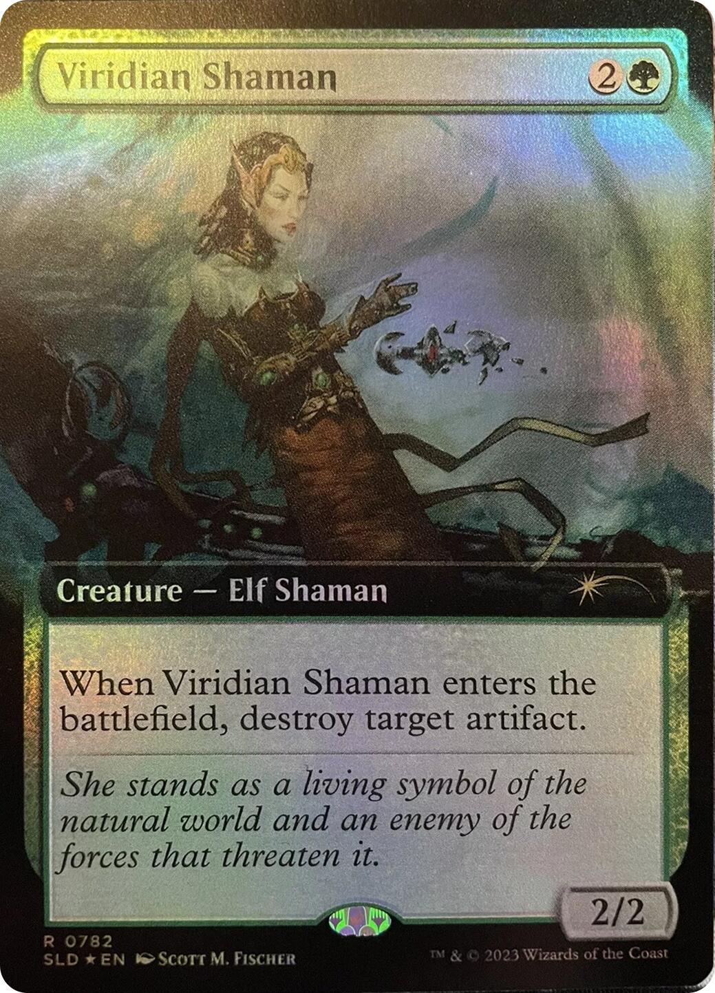 Viridian Shaman (Extended Art) [Secret Lair Drop Series] | PLUS EV GAMES 
