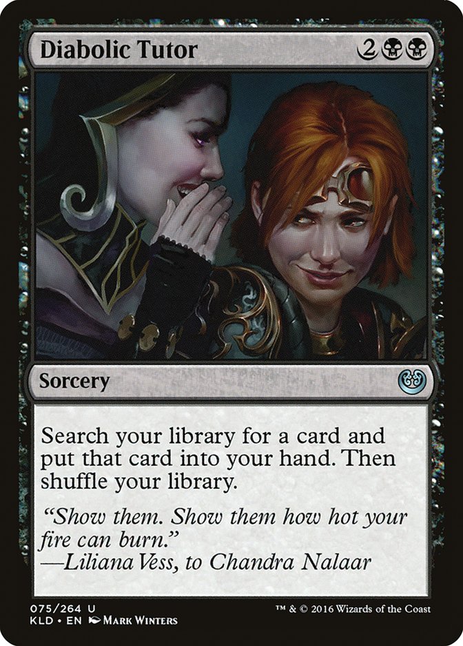 Diabolic Tutor [Kaladesh] | PLUS EV GAMES 