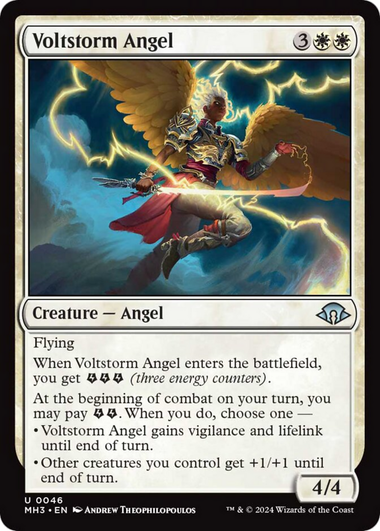 Voltstorm Angel [Modern Horizons 3] | PLUS EV GAMES 