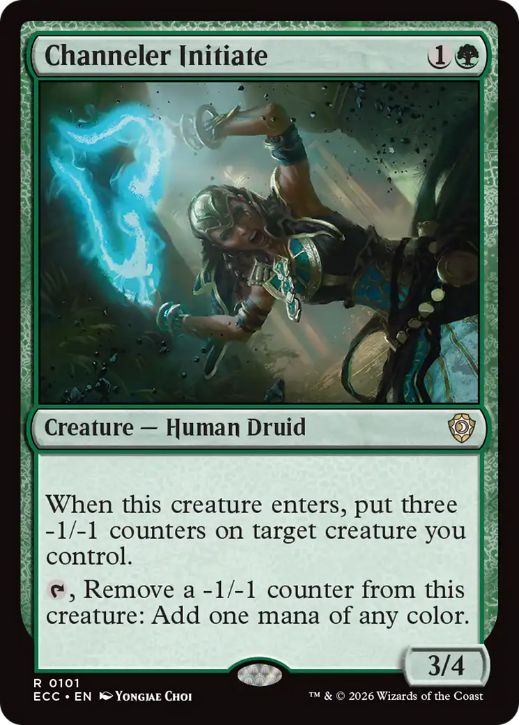 Channeler Initiate [Lorwyn Eclipsed Commander] | PLUS EV GAMES 