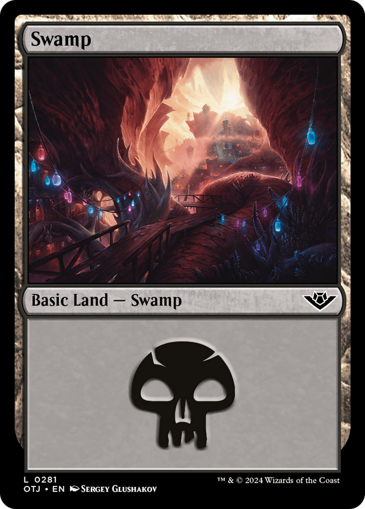 Swamp (0281) [Outlaws of Thunder Junction] | PLUS EV GAMES 