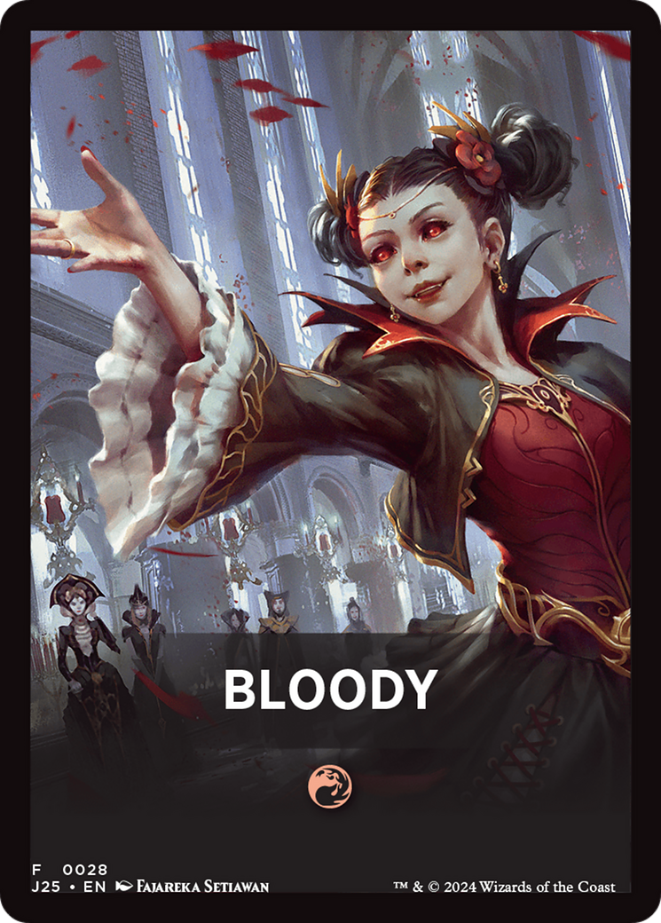 Bloody Theme Card [Foundations Jumpstart Front Cards] | PLUS EV GAMES 