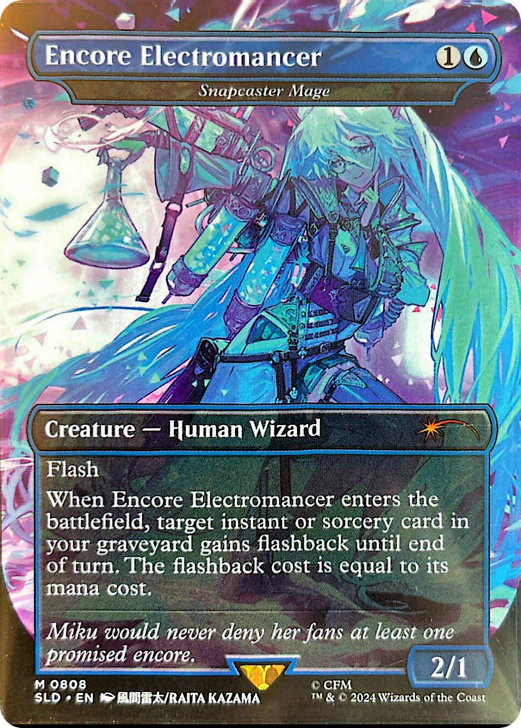 Encore Electromancer - Snapcaster Mage [Secret Lair Drop Series] | PLUS EV GAMES 