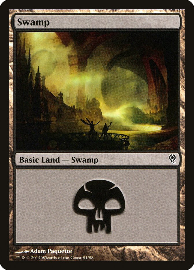 Swamp (81) [Duel Decks: Jace vs. Vraska] | PLUS EV GAMES 