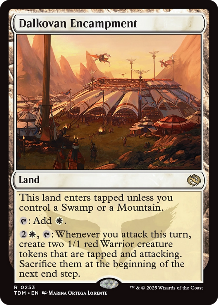 Dalkovan Encampment [Tarkir: Dragonstorm] | PLUS EV GAMES 