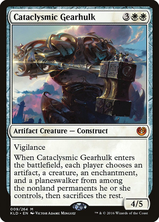 Cataclysmic Gearhulk [Kaladesh] | PLUS EV GAMES 