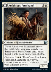 Ambitious Farmhand // Seasoned Cathar [Innistrad: Midnight Hunt] | PLUS EV GAMES 