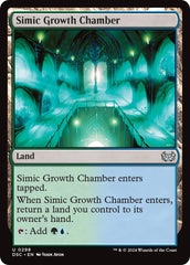 Simic Growth Chamber [Duskmourn: House of Horror Commander] | PLUS EV GAMES 