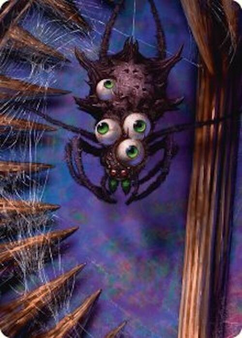 Spider Art Card [Duskmourn: House of Horror Art Series] | PLUS EV GAMES 