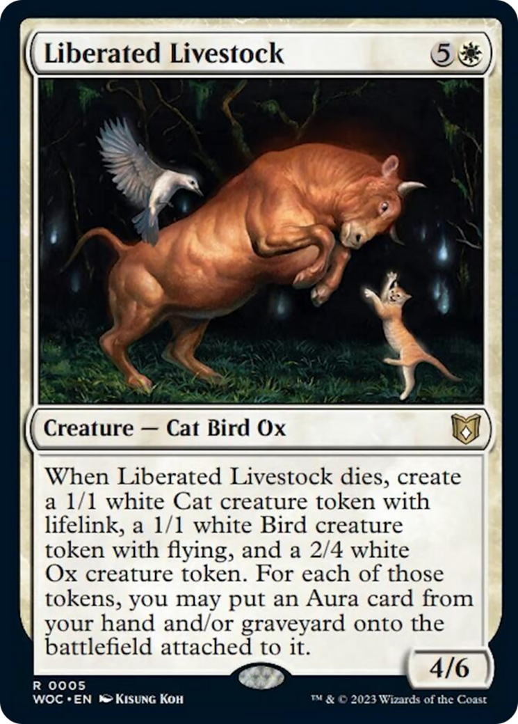 Liberated Livestock [Wilds of Eldraine Commander] | PLUS EV GAMES 