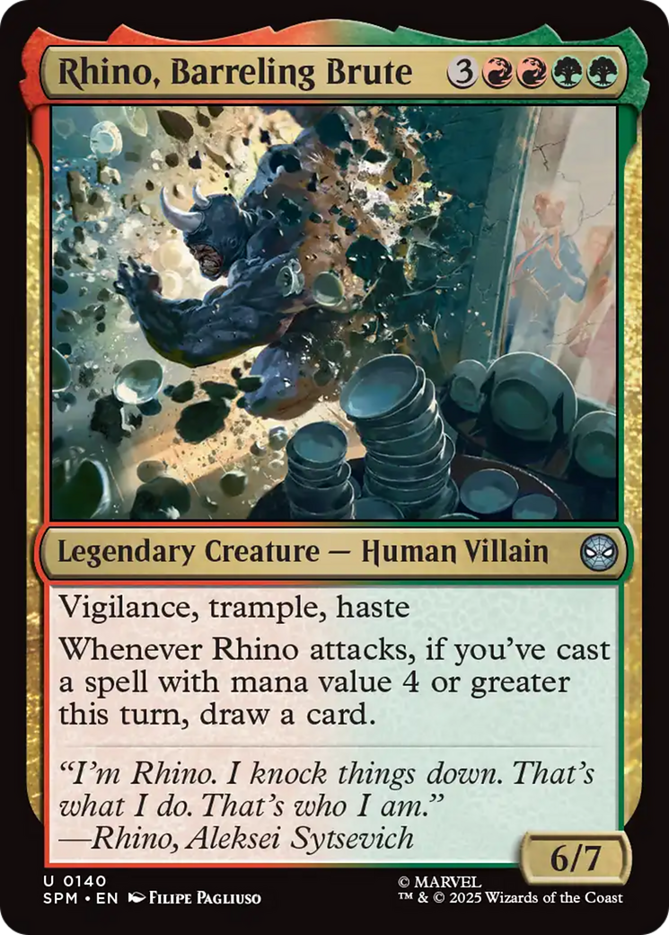 Rhino, Barreling Brute [Marvel's Spider-Man] | PLUS EV GAMES 