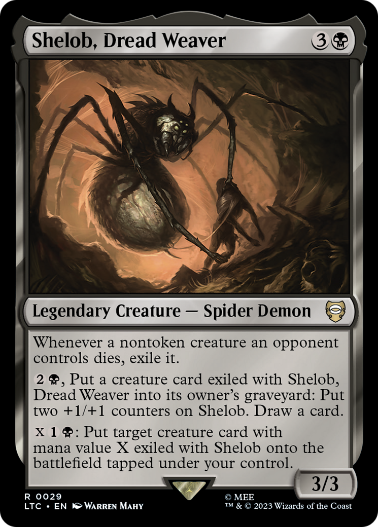 Shelob, Dread Weaver [The Lord of the Rings: Tales of Middle-Earth Commander] | PLUS EV GAMES 