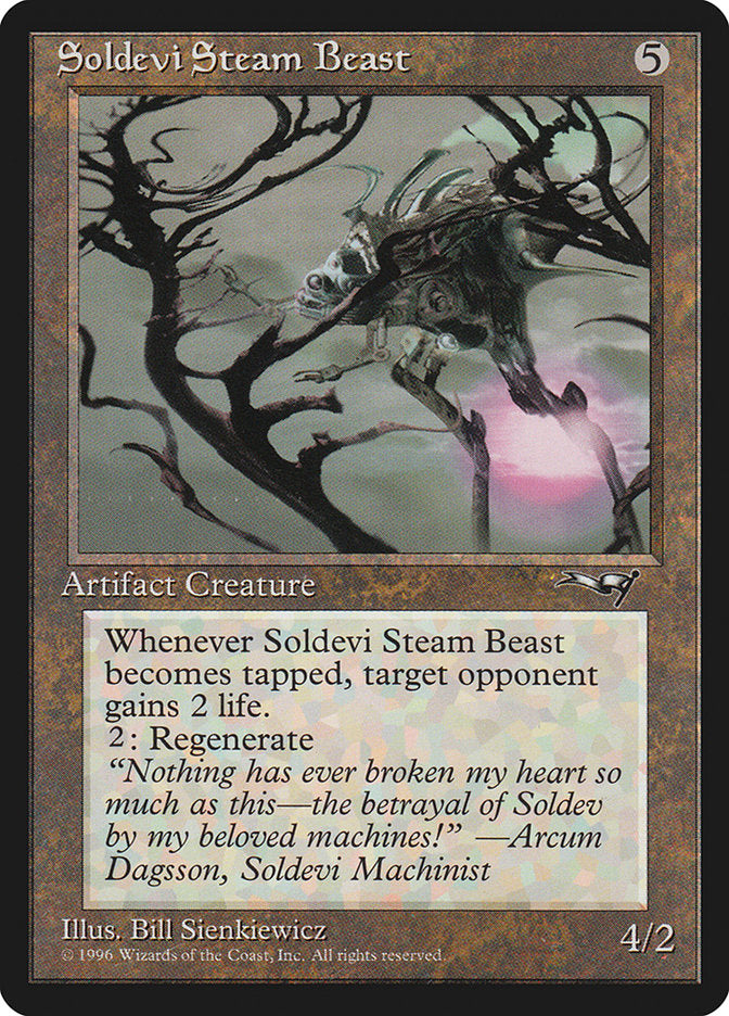 Soldevi Steam Beast (Purple Light Background) [Alliances] | PLUS EV GAMES 